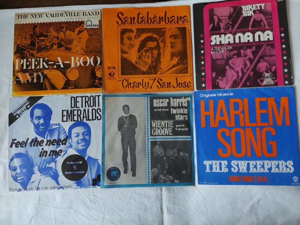 Diverse singeltjes, Cd's en Dvd's, Vinyl Singles, Ophalen of Verzenden, Zo goed als nieuw, Pop