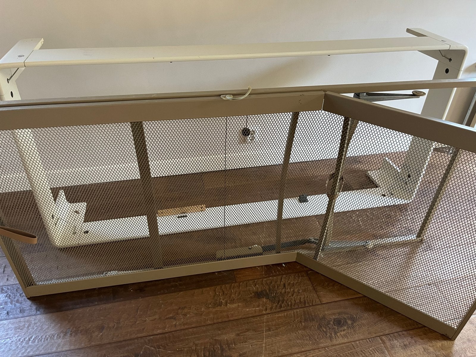 Eenpersoons verstelbaar auping bed, Ophalen, 90 cm, Eenpersoons, Hout