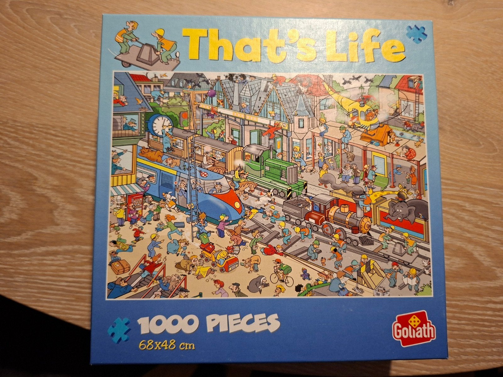 Puzzel That's Life 1000 stukjes, Ophalen, 500 t/m 1500 stukjes, Zo goed als nieuw, Legpuzzel