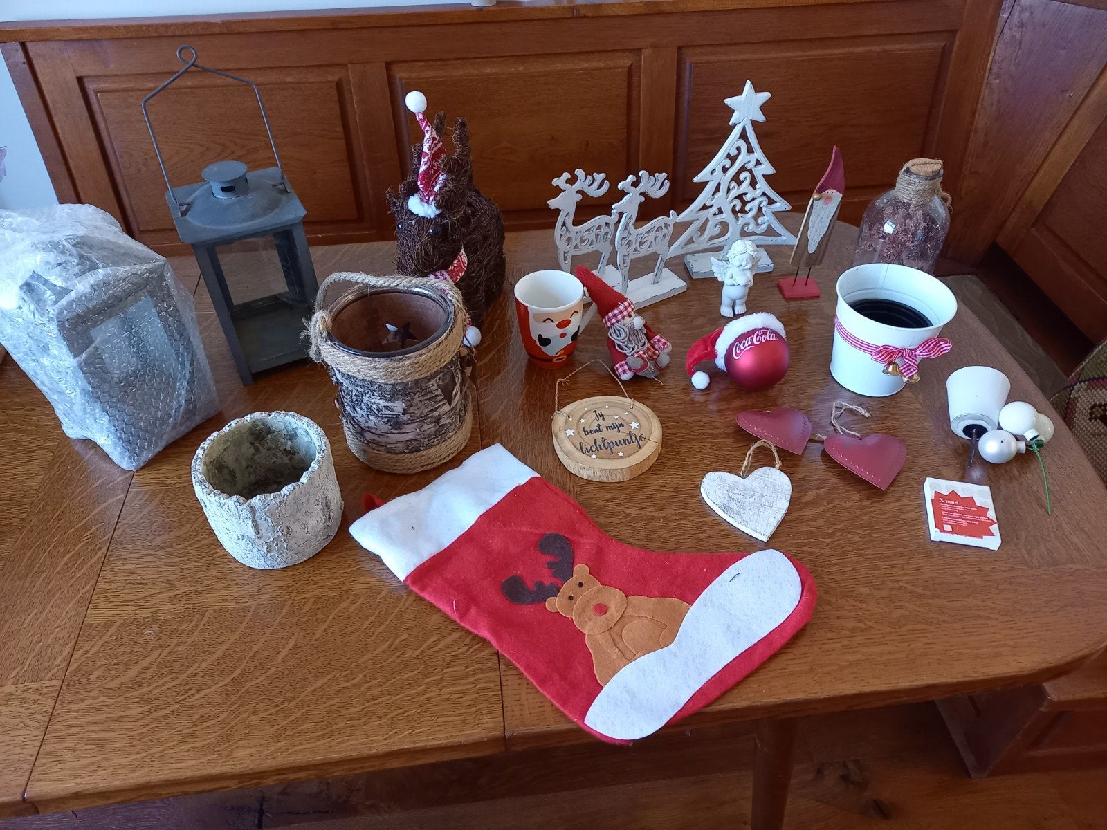 Kerstspullen, Ophalen