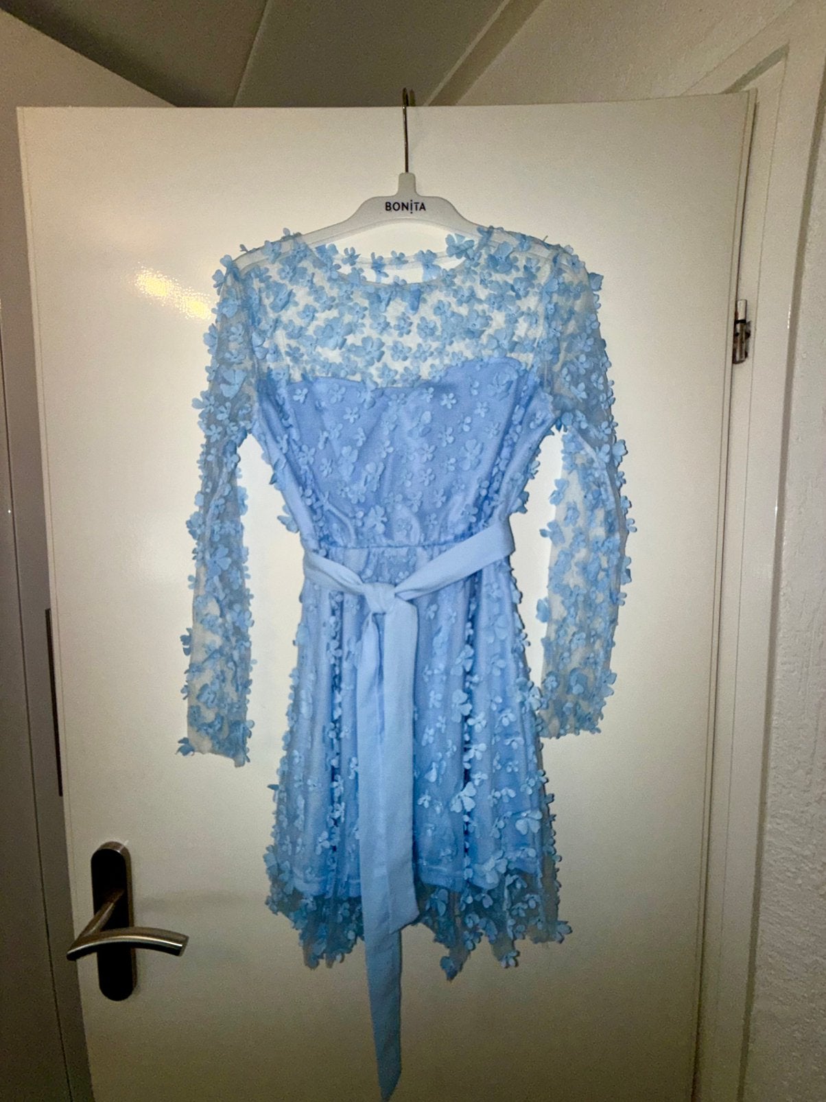 Jurkje maat s, Kleding | Dames, Ophalen of Verzenden, Zo goed als nieuw, Maat 36 (S), Blauw