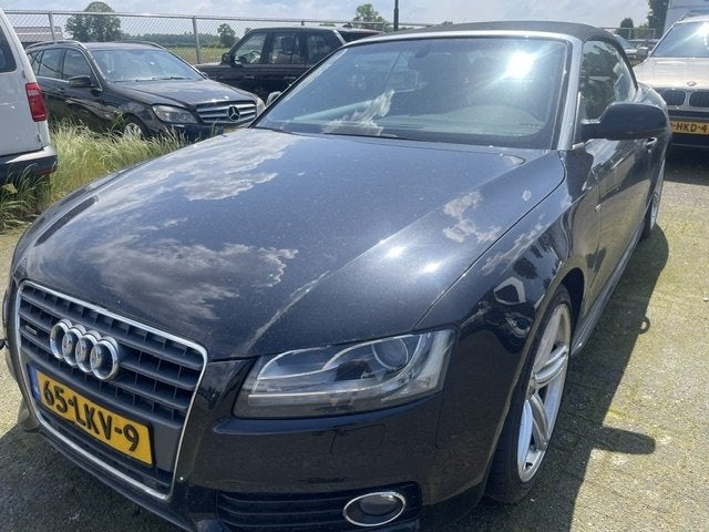 Audi A5 Cabriolet 2.0 TFSI q. S-ed (bj 2010, semi-automaat), Auto's, Audi, Euro 5, Gebruikt, Zwart, 4 cilinders
