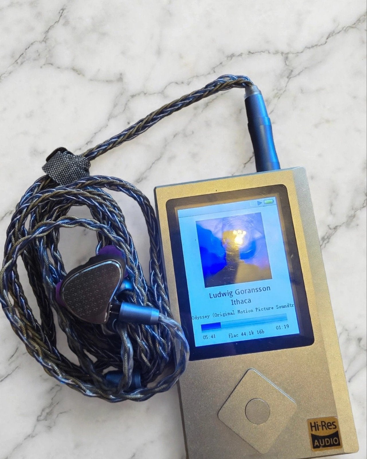music player(DAP) + Kiwi ears Halcyon, Ophalen of Verzenden, Overige merken