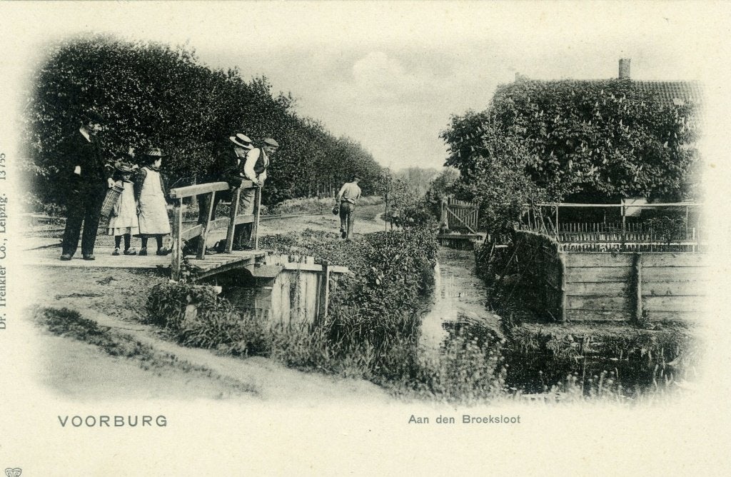 ansichtkaart Voorburg, Ophalen of Verzenden, Voor 1920, Ongelopen, Zuid-Holland