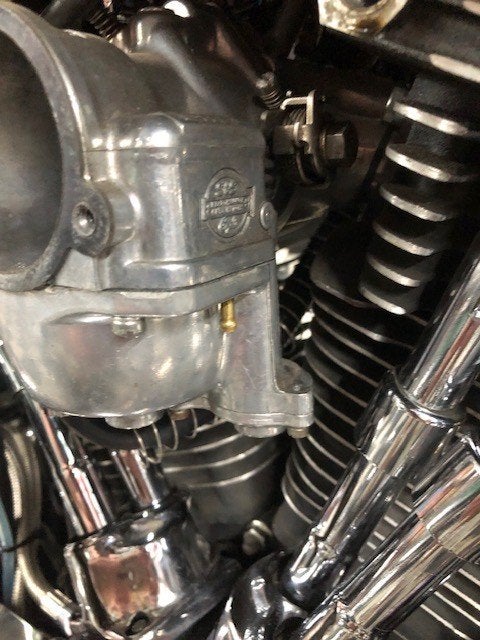 SnS super e Carburateur Incl Spruitstuk Harley Davidson, Ophalen of Verzenden, Gebruikt