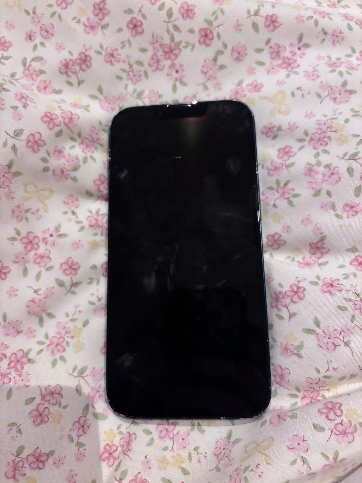 iPhone 13 - Achterkant beschadigd, Telecommunicatie, 256 GB, Blauw, IPhone 13, Ophalen of Verzenden