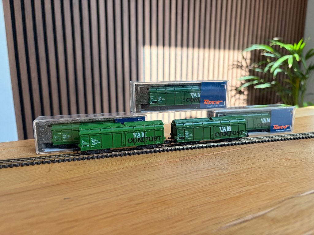 5x NS VAM-wagens (Roco 24037), Ophalen, Gelijkstroom, Analoog, Wagon