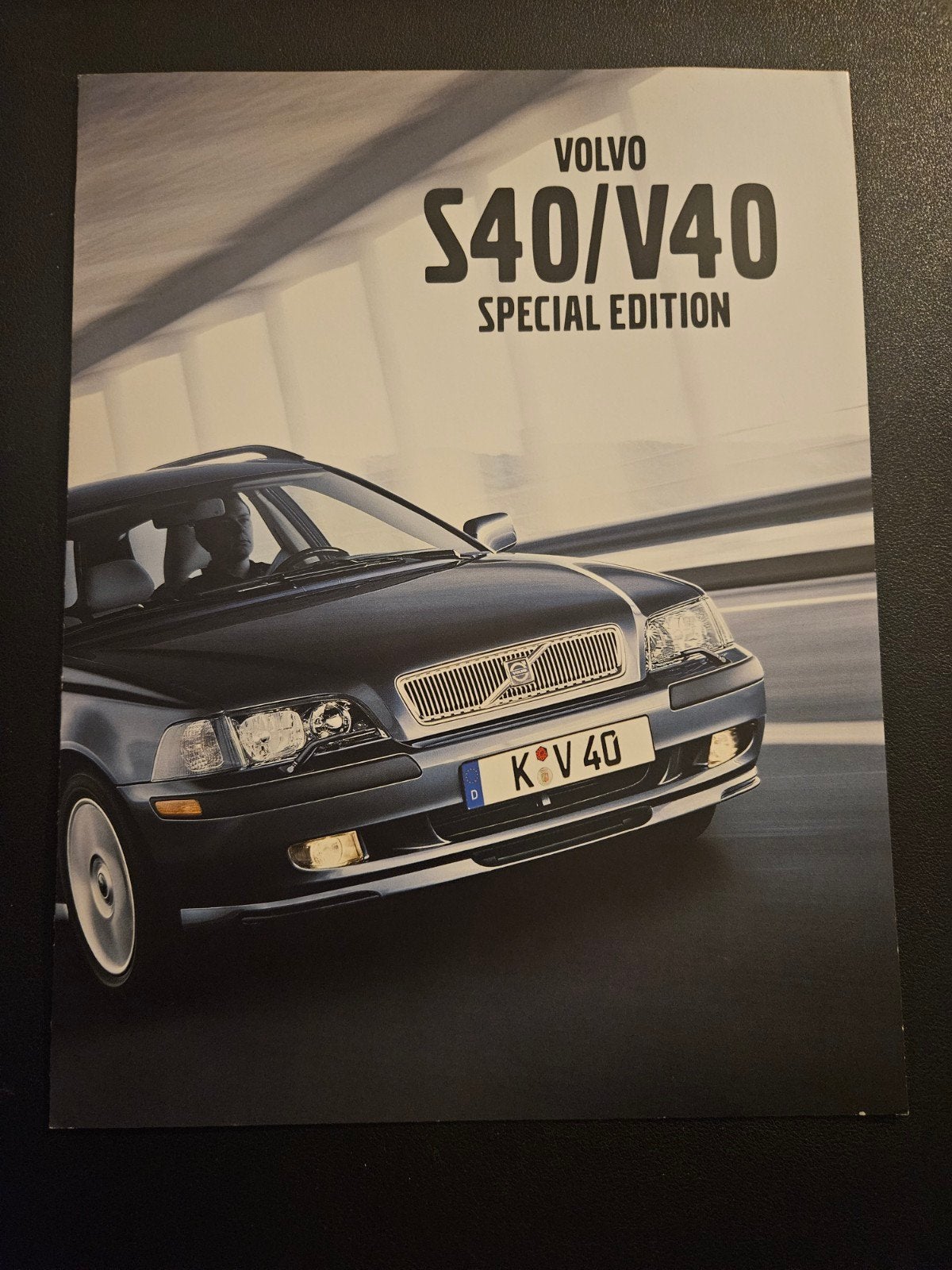 Brochure Volvo S40 / V40 Special Edition 2001, Ophalen of Verzenden, Zo goed als nieuw, Volvo