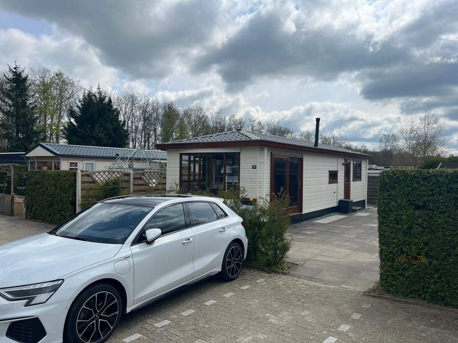 Chalet op rustig park, korte verhuur. Voorthuizen
