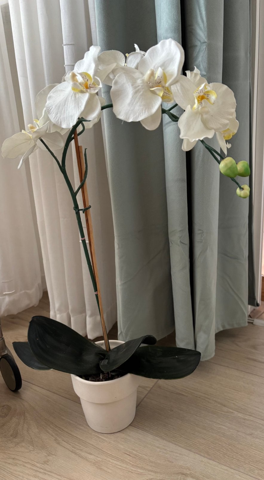 Kunst orchidee. H65xBr45cm, Huis en Inrichting, Woonaccessoires | Kunstplanten en Kunstbloemen, Kunstplant, Overige materialen