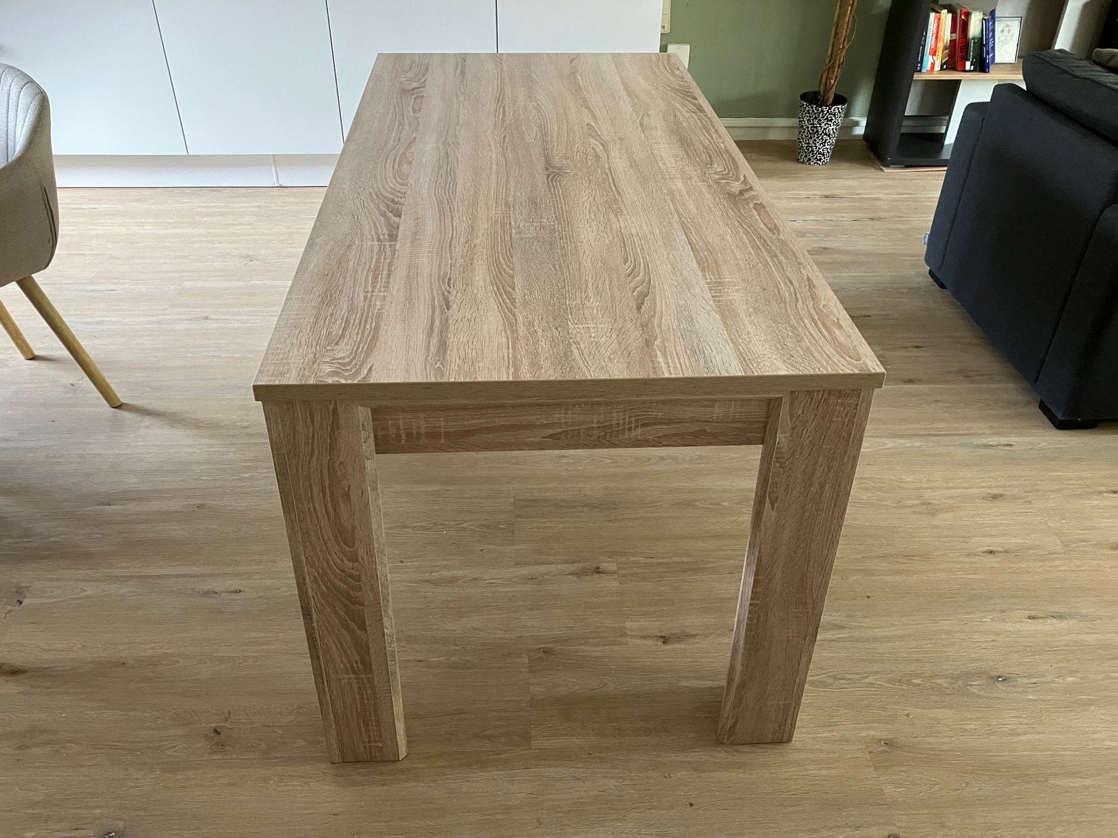 Eettafel 160x80cm, Huis en Inrichting, Complete inboedels, Ophalen