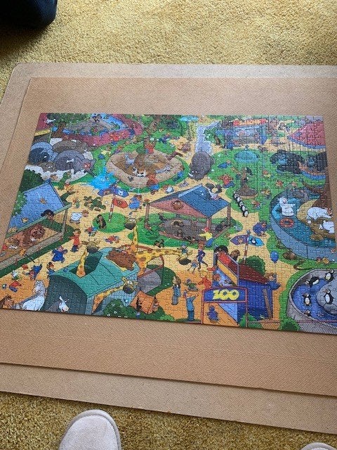 Puzzel (That's Life) Dierentuin 1.000 stukjes, Ophalen of Verzenden, 500 t/m 1500 stukjes, Zo goed als nieuw, Legpuzzel
