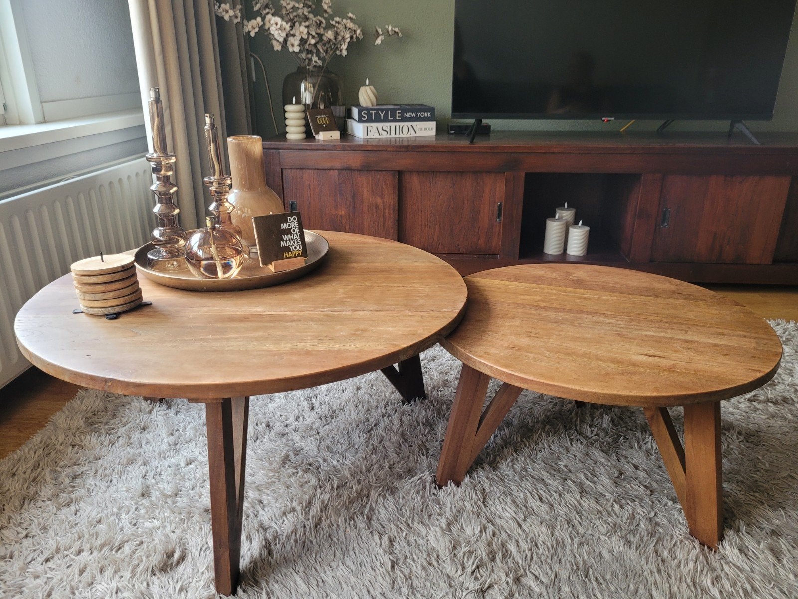 Super leuke salontafeltjes, Huis en Inrichting, Tafels | Salontafels, Ophalen of Verzenden, 50 tot 100 cm, 50 tot 100 cm