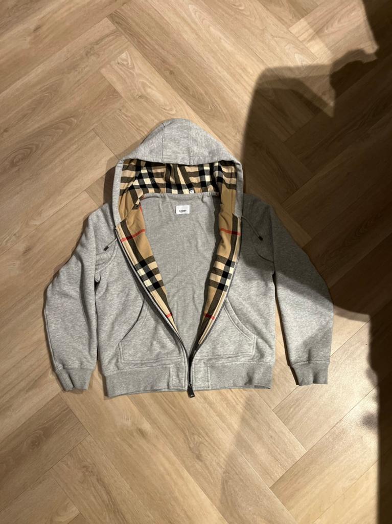 Burberry vest grijs, Kleding | Heren, Truien en Vesten, Ophalen of Verzenden, Zo goed als nieuw, Maat 48/50 (M), Grijs