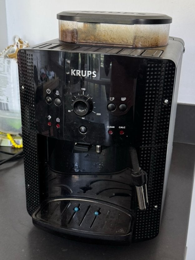 Krups EA81 koffiemachine, Witgoed en Apparatuur, Koffiezetapparaten, Ophalen, Koffiemachine