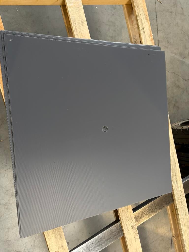 Afdek platen, Ophalen, Nieuw