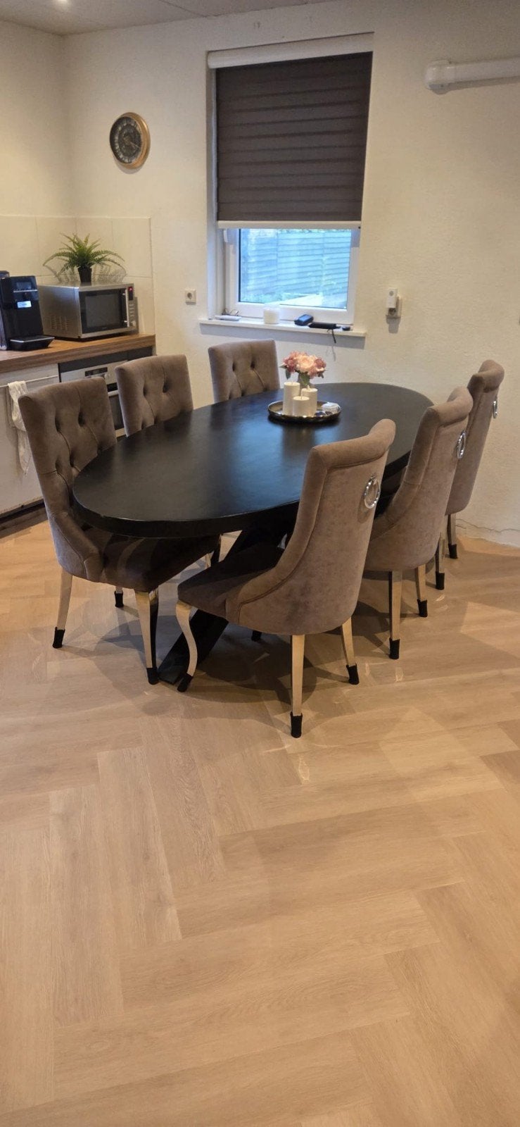 Luxe eetkamerstoelen - Z.G.A.N Geen beschadigingen, Huis en Inrichting, Stoelen, Ophalen, Overige kleuren, Luxe, modern klassiek