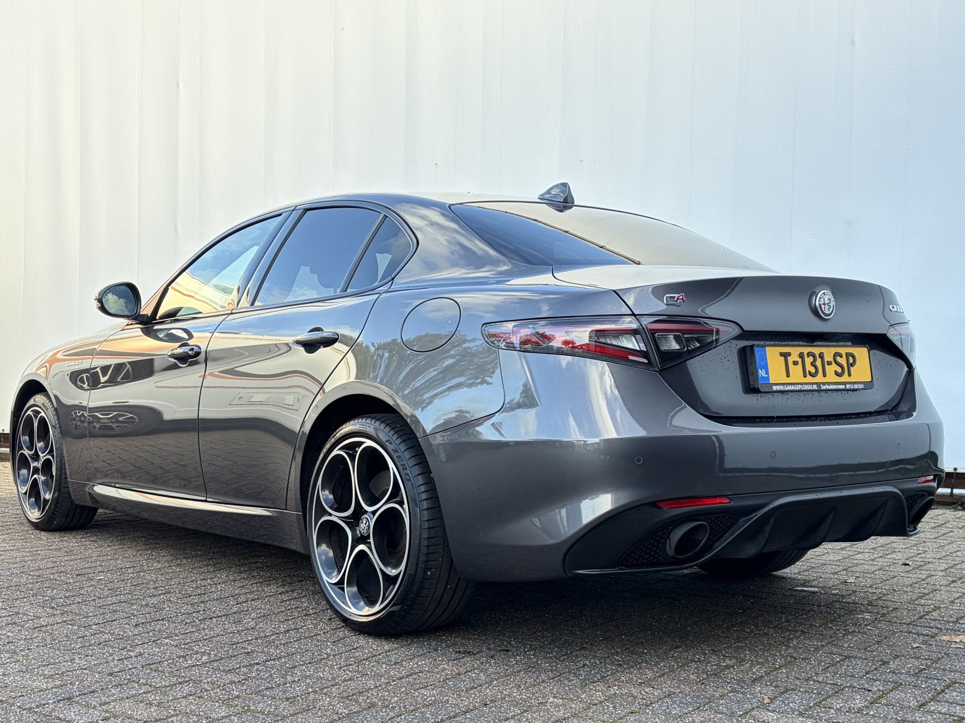Alfa Romeo Giulia 2.0 T 281pk GME AWD Veloce Carplay Leer St, Auto's, 745 kg, Euro 6, Bedrijf, Vierwielaandrijving