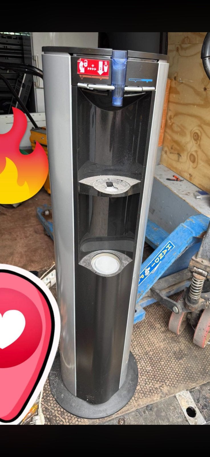 Water dispenser waterkoeler, Witgoed en Apparatuur, Waterkoelers, Ophalen, Zo goed als nieuw, Waterkoeler