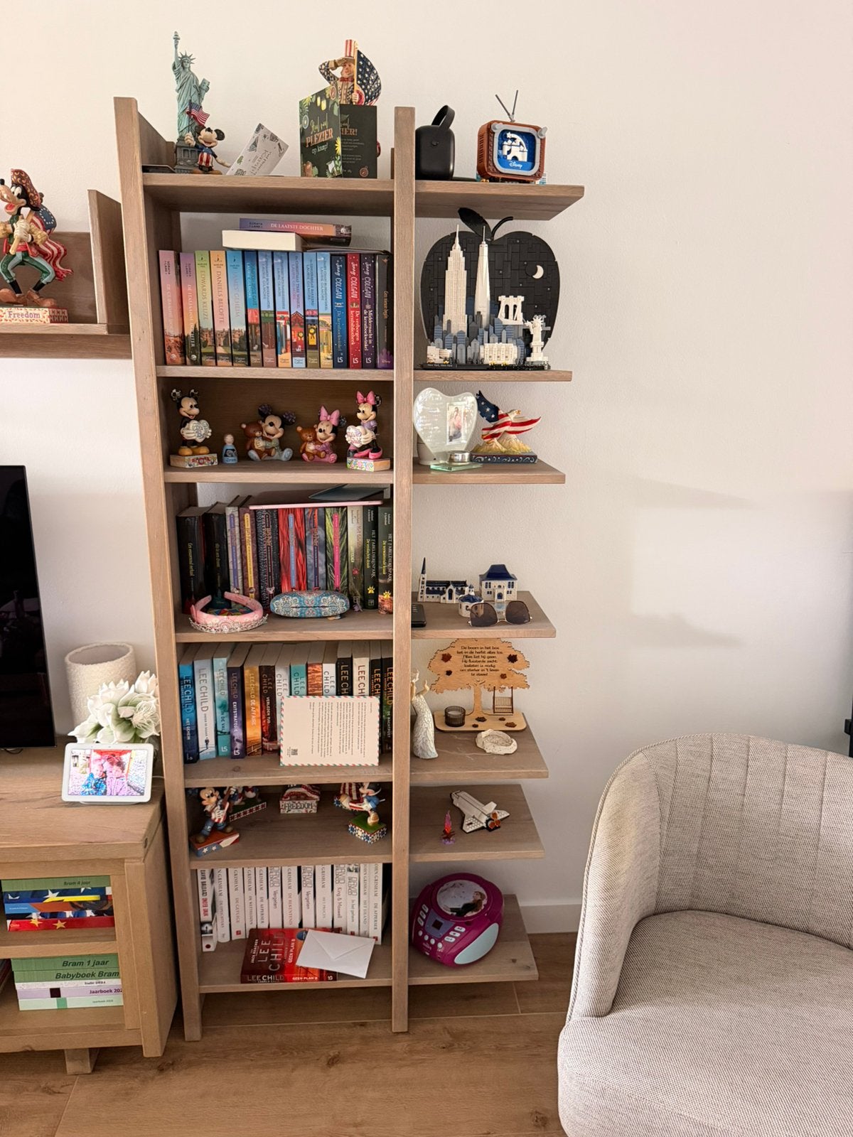 Boekenkasten, Ophalen, 50 tot 100 cm, Zo goed als nieuw, 150 tot 200 cm