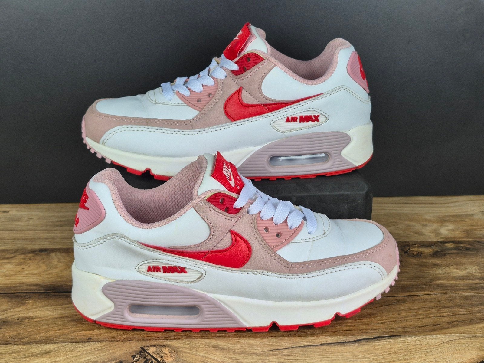 Nike Air Max 90 WMNS “Valentine’s Day” – Maat 37.5, Verzenden, Nike inc, Gedragen, Nvt
