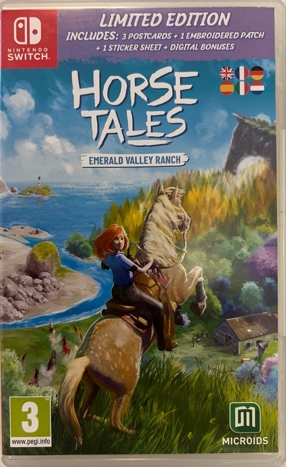 Horse Tales: Emerald Valley Ranch - Limited Edition Switch, Avontuur en Actie, 1 speler, Ophalen of Verzenden, Zo goed als nieuw