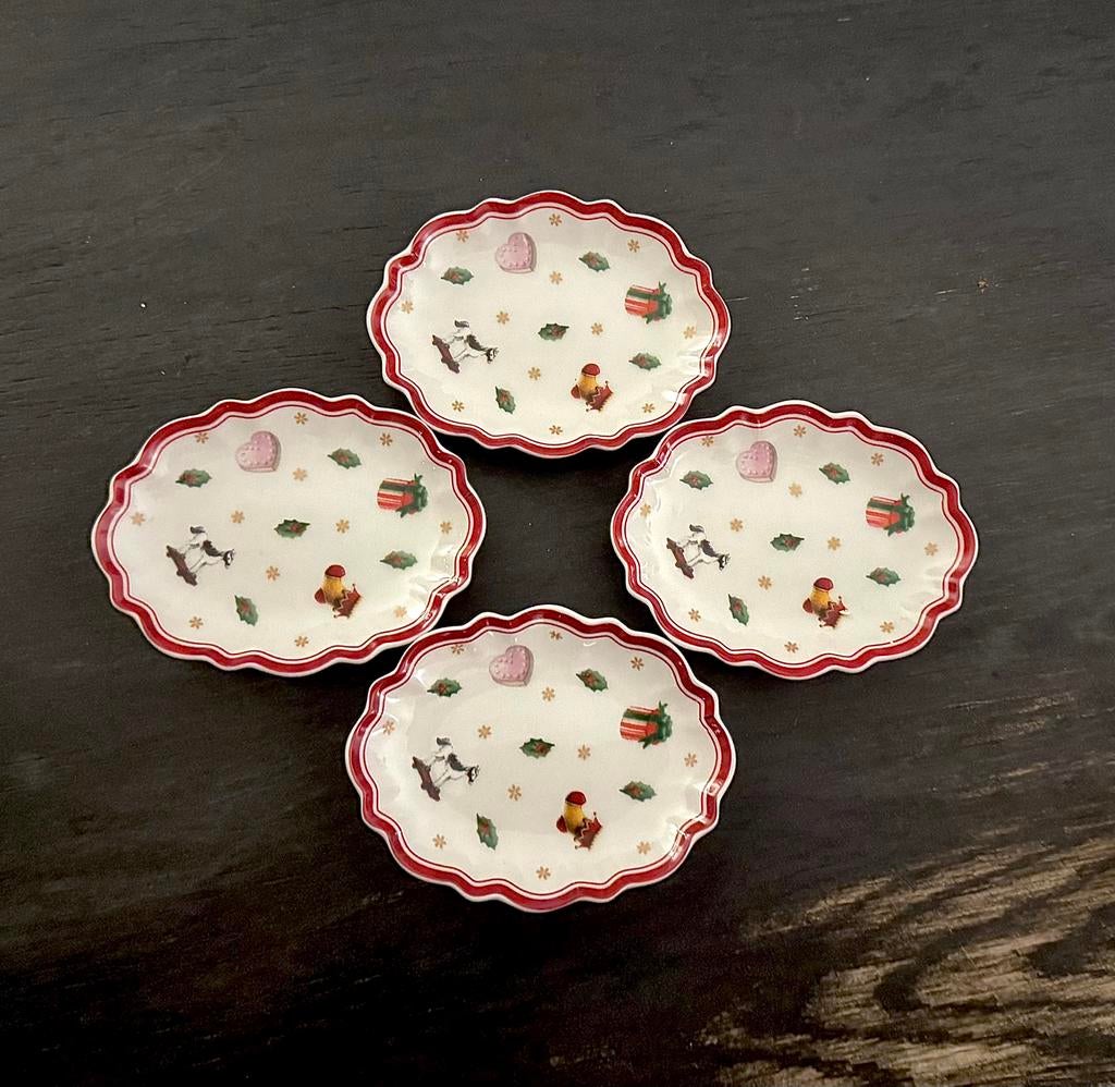 Villeroy & Boch Toy’s Delight Winter Bakery 4.Onderbordjes, Diversen, Kerst, Nieuw, Ophalen of Verzenden