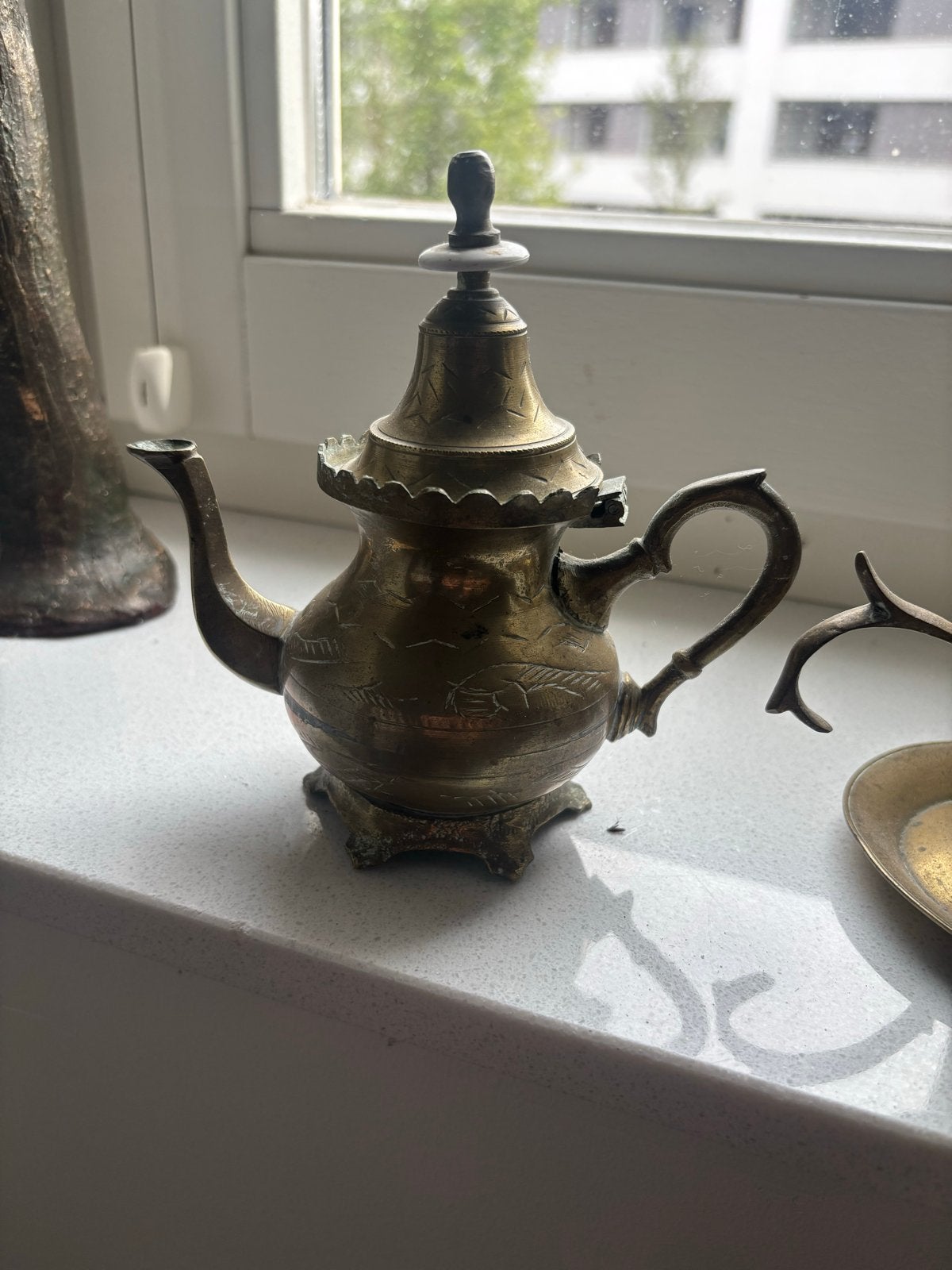 Antiek Koperen Oliestel / Olielamp, Antiek en Kunst, Ophalen of Verzenden, Koper