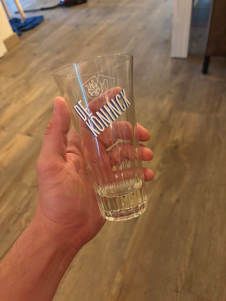 Bierglas De Koninck., Verzamelen, Biermerken, Ophalen of Verzenden, Zo goed als nieuw, Glas of Glazen, Overige merken