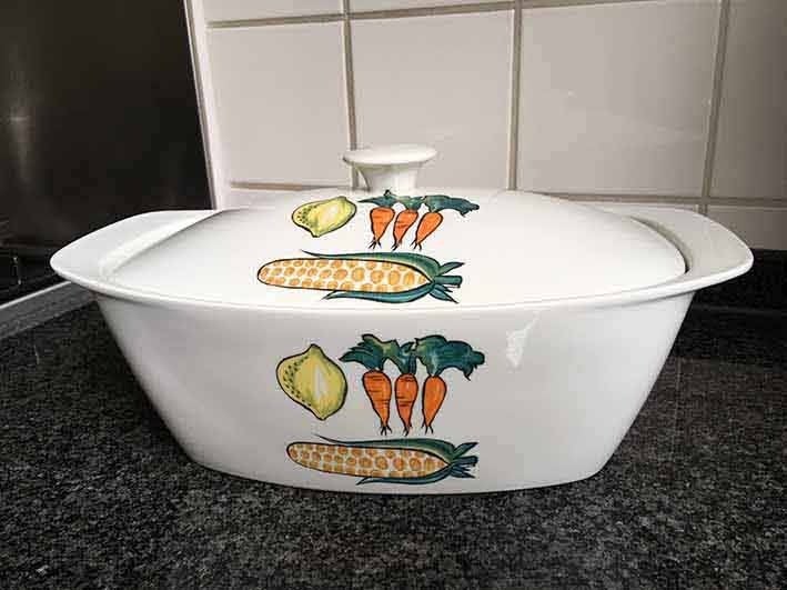 Villeroy & Boch Primabella Vintage Ovenschaal Terrine, Ophalen of Verzenden, Overige stijlen, Aardewerk, Schaal of Schalen