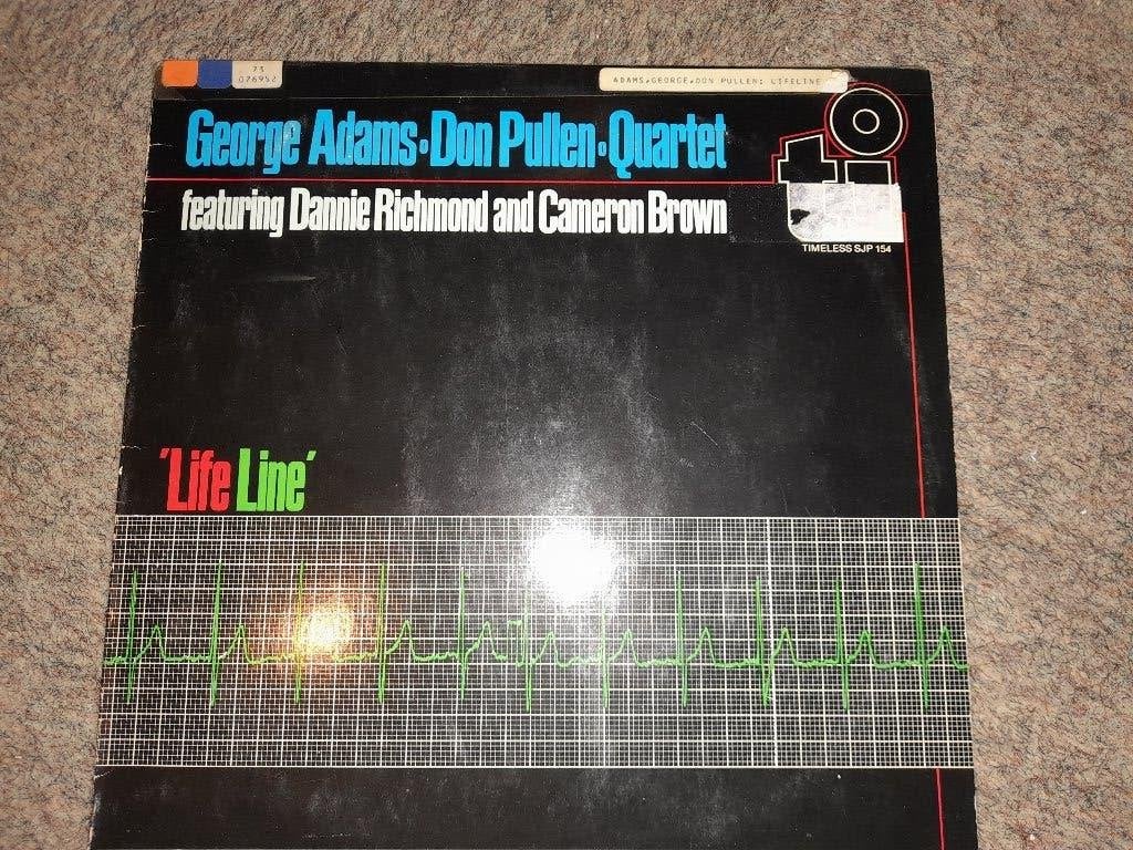 George Adams Don Pullen Quartet Life Line Timeless  LP 1981 , LP, Gebruikt, Ophalen of Verzenden, 12 inch