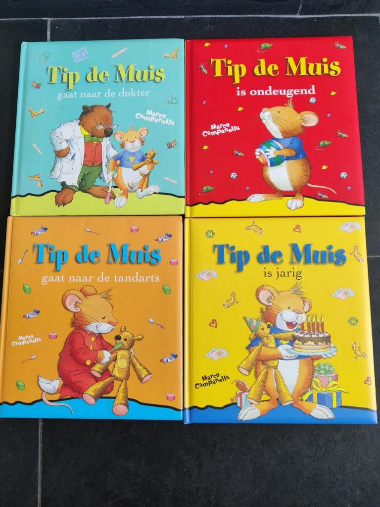 Tip de Muis boeken, zie beschrijving, Boeken, Ophalen, Zo goed als nieuw, Marco Campanella, Fictie algemeen