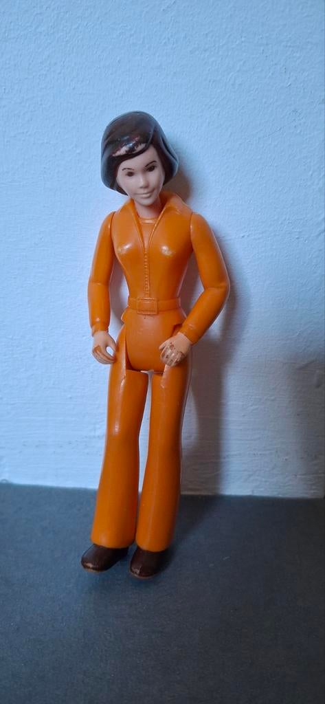 Vintage Tonka actiefiguur: female mechanic/ adventure pilot, Ophalen of Verzenden, Gebruikt