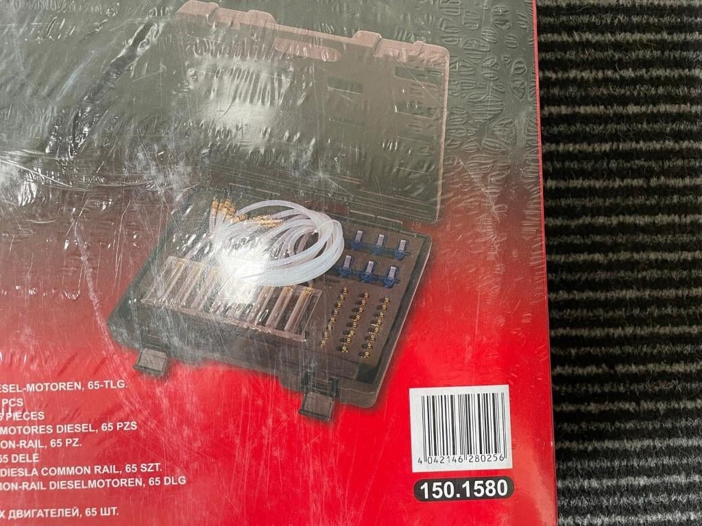 KS Tools 150.1580, Common- rail- injectorenset, 65-delig, Nieuw, Ophalen of Verzenden, KS tools