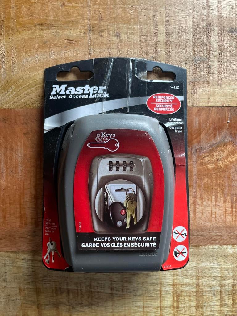 NIEUWE Masterlock sleutelkluis! Type 5415d **VEILIG**, Ophalen of Verzenden, Nieuw