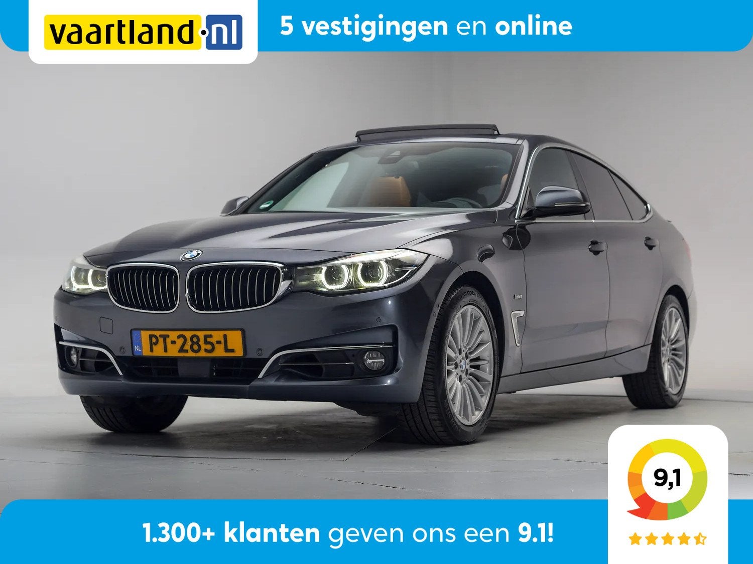 BMW 3-serie GT 320i High Executive Aut. [ Panorama Adapt.cru, Auto's, Automaat, 1998 cc, Gebruikt, 4 cilinders