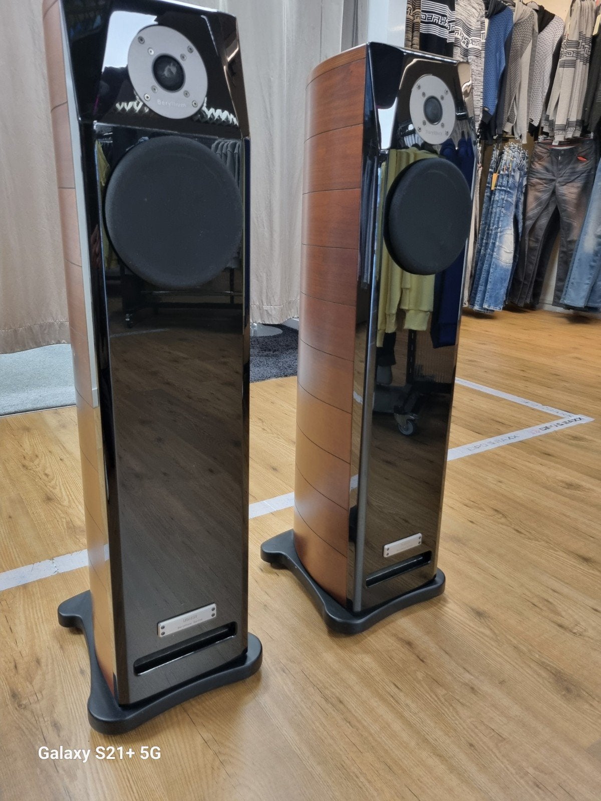 ✅Usher Mini Dancer Beryllium Vloerstaande inTopstaat!, Stereo speakers, -, -, Zo goed als nieuw