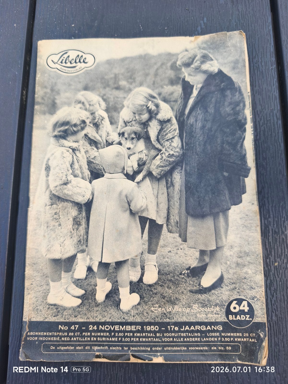 Libelle Tijdschrift - No 47 - 24 November 1950, Ophalen of Verzenden, Gelezen, Damesbladen