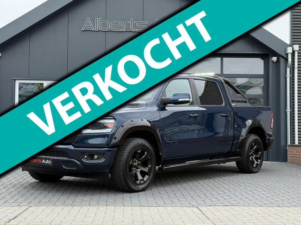 Dodge Ram 1500 5.7 V8 4x4 Crew Cab Big Horn | 114.653 KM | Z, Automaat, 5654 cc, Blauw, Bedrijf