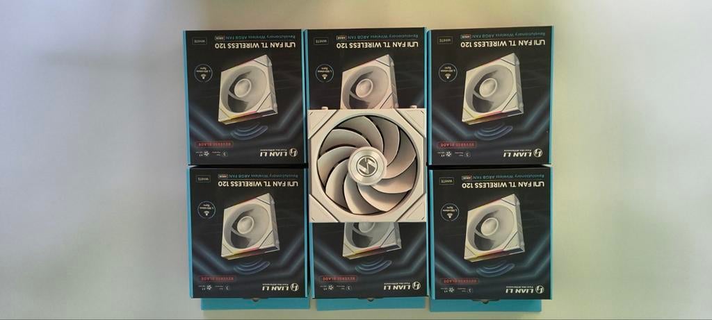 Lian Li TL Wireless 120 Non-Reverse Fan - Wit, Computers en Software, Computerkoelers, Ophalen of Verzenden, Luchtkoeling