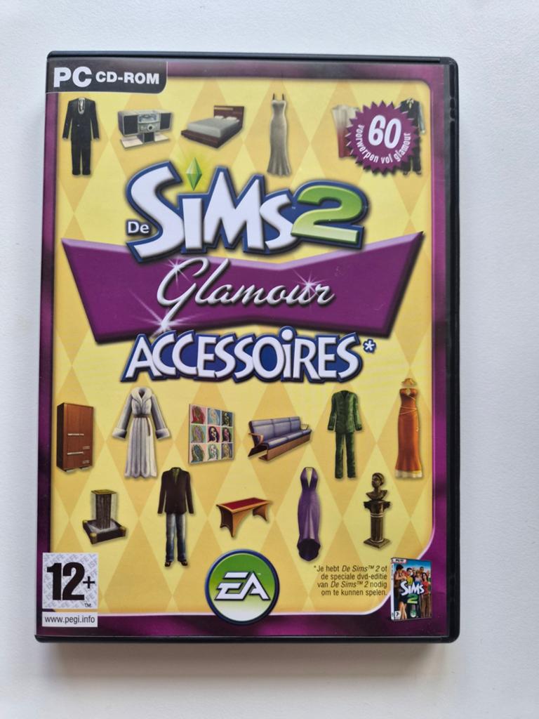 De Sims 2 Glamour Accessoires PC Uitbreiding, Gebruikt, 1 speler, Ophalen of Verzenden, Vanaf 12 jaar