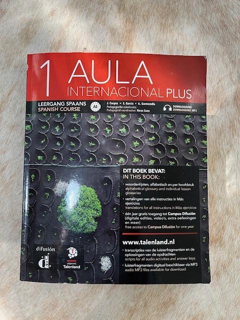 Aula International plus 1 Spaanse les paperback, Ophalen of Verzenden, Gelezen, Jaime Corpas
