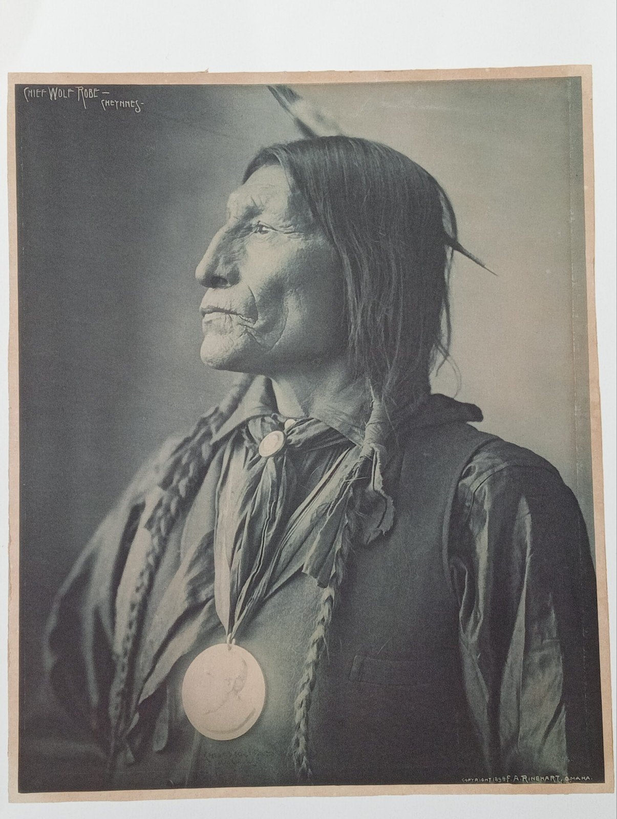 Frank Albert Rinehart - Chief Wolf Robe , Ophalen of Verzenden, 1980 tot heden, Zo goed als nieuw, Overige onderwerpen