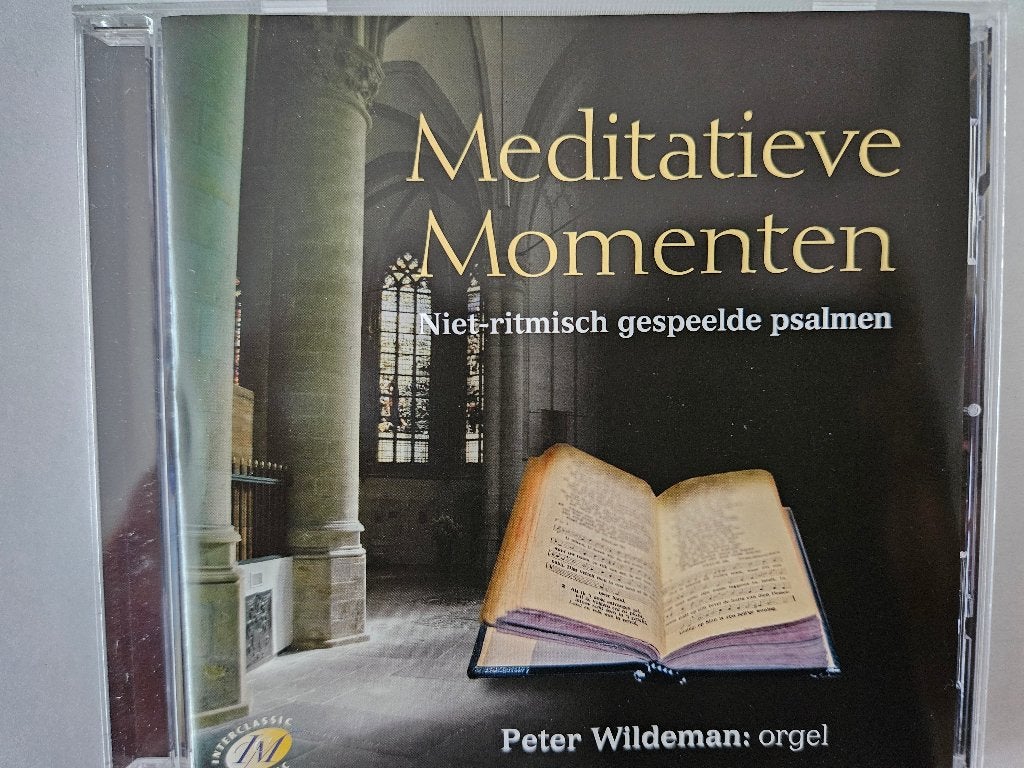 Peter Wildeman orgel CD Meditatieve Momenten - niet-ritmisch, Orgel, Ophalen of Verzenden, Zo goed als nieuw, Instrumentaal
