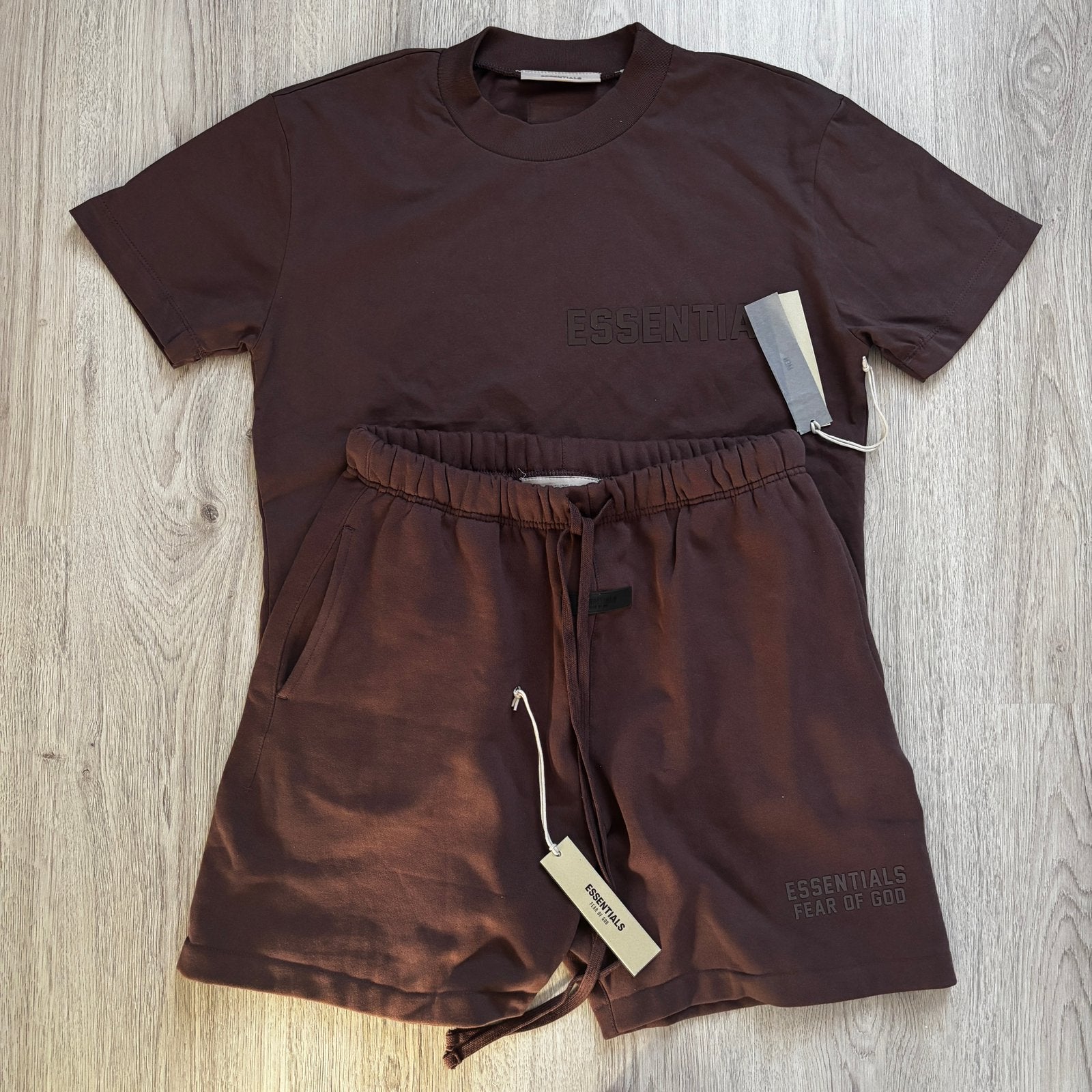 Essentials Fear of God Set L, Bruin / Plum, Ophalen of Verzenden, Zo goed als nieuw, Bruin