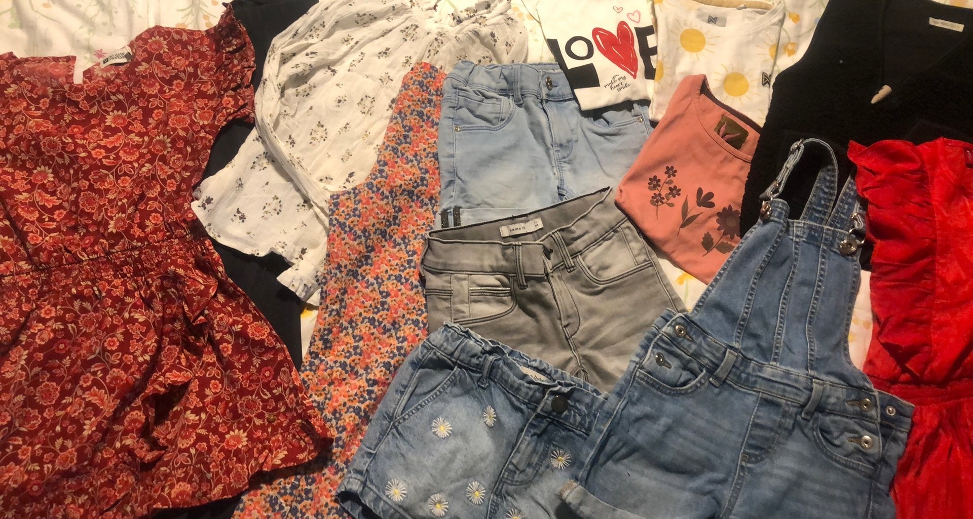 Merken pakket maat 116 looxs, z8, no way monday only name it, Ophalen of Verzenden, Zo goed als nieuw, Meisje