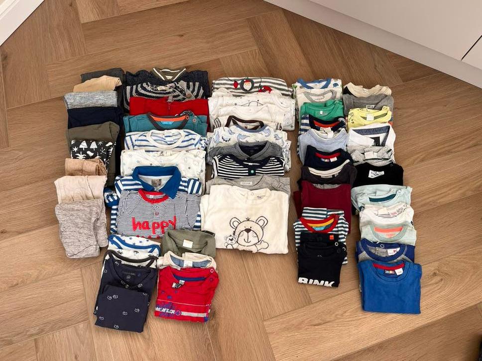 Grote set jongenskleding maat 68 - Diverse merken, Kinderen en Baby's, Babykleding | Maat 68, Ophalen of Verzenden, Gebruikt, Jongetje