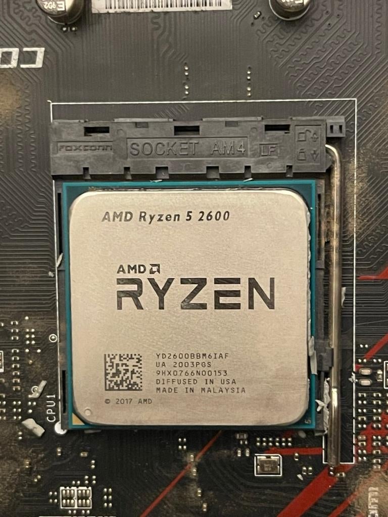 Ryzen 5 2600, Computers en Software, Processors, Zo goed als nieuw, 6-core, 12-core, 3 tot 4 Ghz, Ophalen