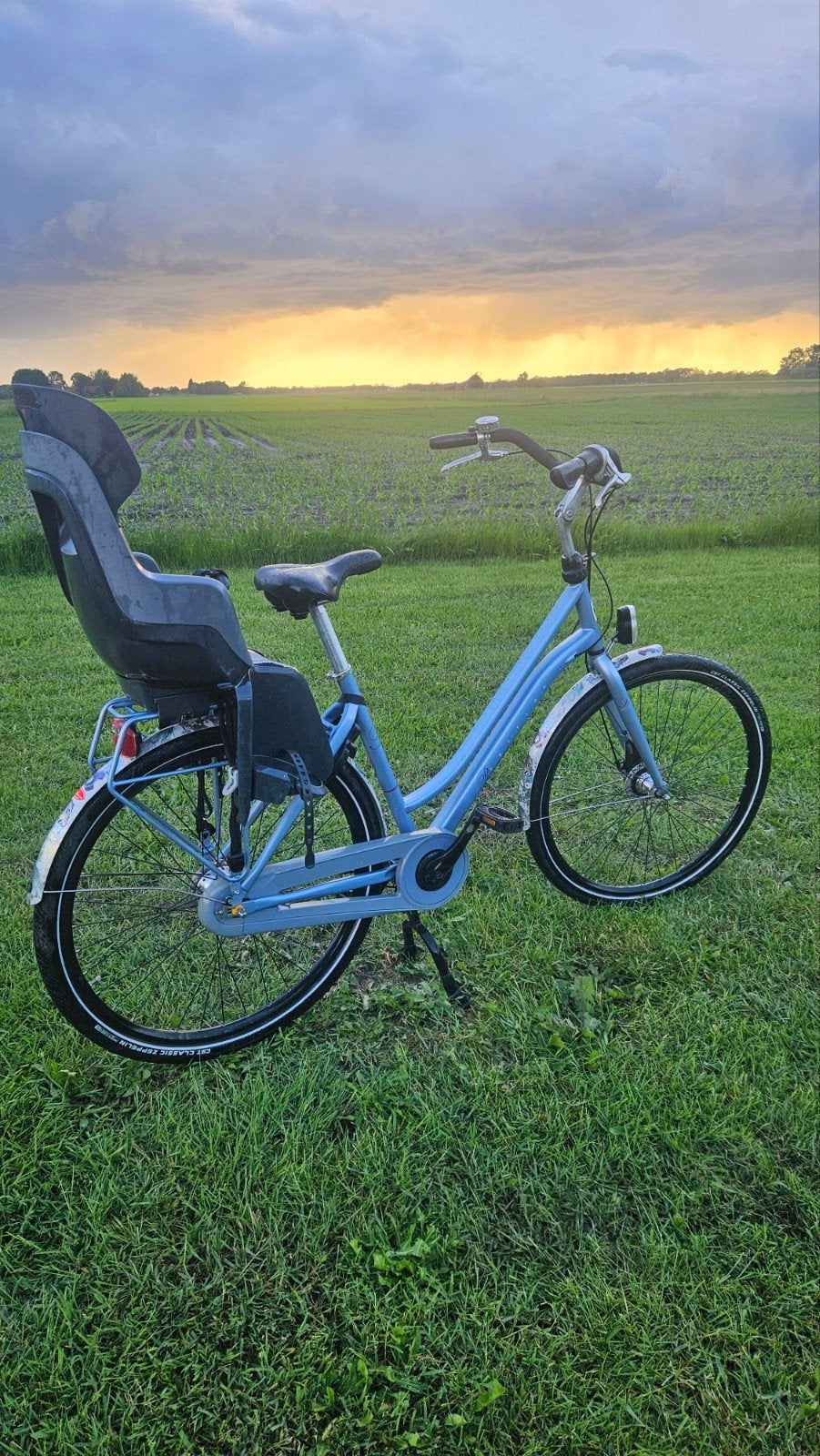 Moederfiets met zitje - Ideaal voor jonge gezinnen, Ophalen, 1 zitje, Gebruikt, Overige merken