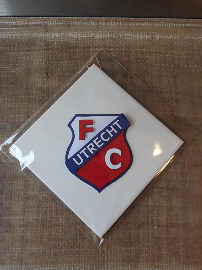 FC Utrecht tegel, Ophalen of Verzenden, Nieuw, F.C. Utrecht, Overige typen